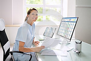 Medical Bill Codes And Spreadsheet Data