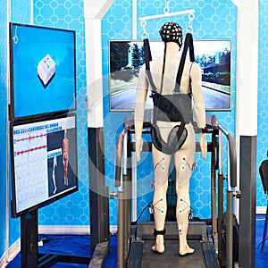 Medical biomechanical sensors for rehabilitation of patients wit