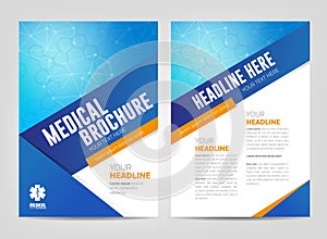 Medical Brochure - Front Page And Inside Page