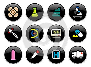 Medical buttons