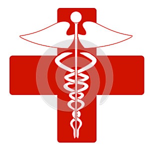 Medical caduceus