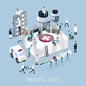 Medical care concept