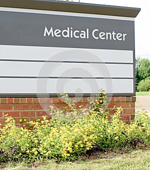 Medical Center Sign