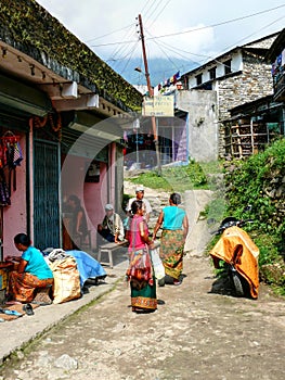 Medical clinic in Khudi, Besisahar (Nepal)