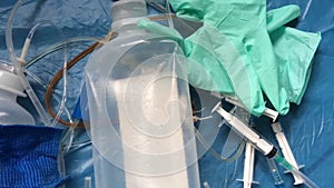 Medical and clinical waste, plastic free concept