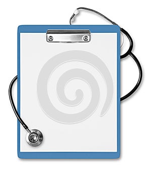 Medical Clipboard Stethoscope photo