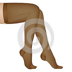 Medical compression hosiery photo