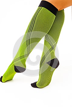 Medical Compression Stockings for varicose veins and venouse therapy. Compression Hosiery.