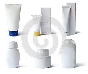 Medical, cosmetics packs, path photo