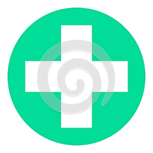 Medical Cross Icon. Health Care Illustration As A Simple Vector Sign and Trendy Symbol for Design and Websites