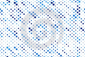 Medical cross and plus background. Abstract seamless blue pattern for hospital and pharmacy. Geometrical shapes ornament