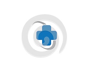 Medical cross vector icon