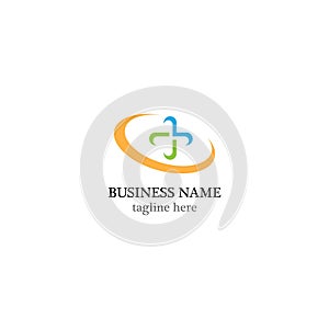 Medical cross vector icon