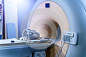 Medical CT or MRI or PET Scan standing in the modern hospital laboratory