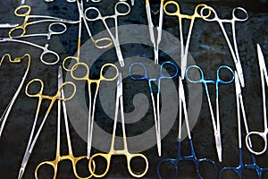 Medical dental clamps