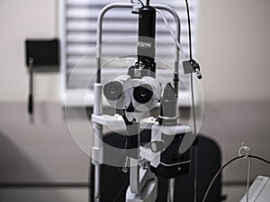 Medical device for visual measurement, close-up, optometrist