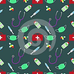 Medical devices seamless pattern
