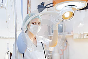 Medical Doctor Standing in Surgery Room