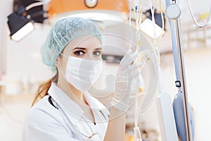 Medical Doctor Standing in Surgery Room