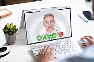 Medical Doctor Video Conference Webinar