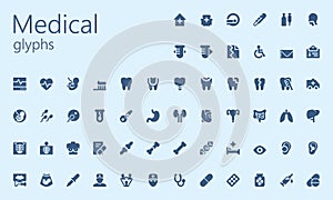 Medical easy glyphset