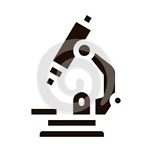 Medical Equipment Microscope Vector Icon