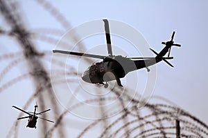 Medical Evacuation Helicopter in Iraq