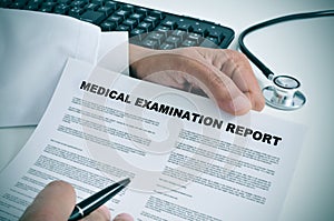 Medical examination report