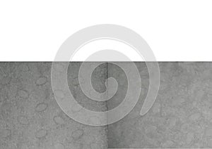 Medical face mask, microscopic view of the tissue