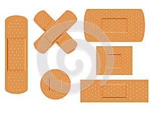 Medical first aid plaster