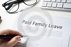 Medical FMLA Paid Sick Leave Act photo