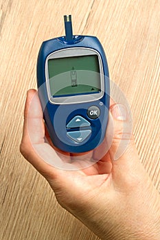 Medical glucose meter