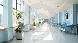 medical hallway hospital building