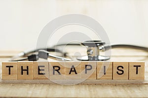 Medical and Health Care Concept, Therapist