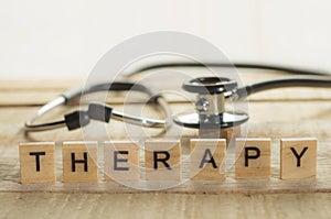 Medical and Health Care Concept, Therapy