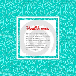 Medical and health care pattern