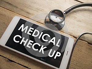 Medical and Health Care Concept, Medical Check Up