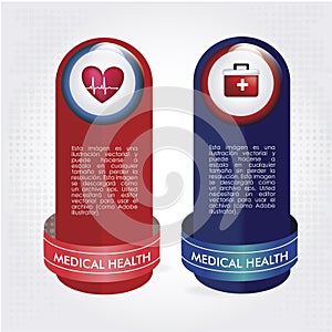 Medical health icons