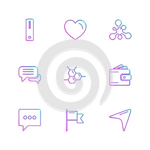 medical , health , navigation , conversation , eps icons set vector