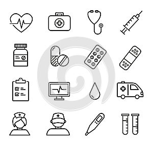 Medical and Healthcare Icons