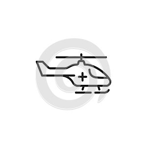 Medical Helicopter Icon