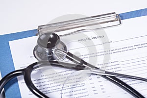 Medical history questionnaire