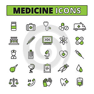 Medical Icons Set