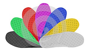 Medical insoles. Isolated orthopedic insoles