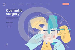 Medical insurance template - cosmetic, plastic, aesthetic surgery