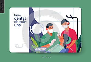 Medical insurance template - routine dental checkups