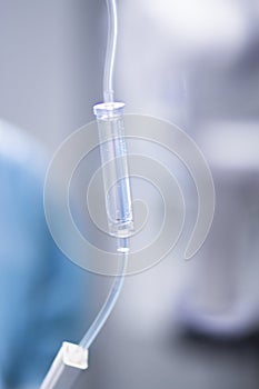 Medical iv drip in hospital