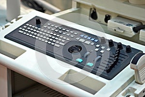 Medical keyboard detail