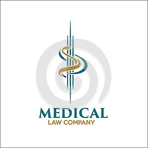 Medical law / exclusive logo