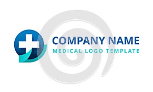 Medical logo for medcine center, pharmacy